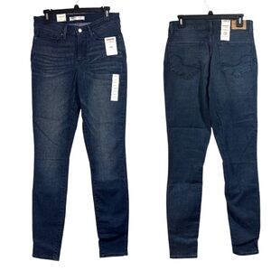 Levi’s skinny jeans shaping 8 long 29 waist 32 inseam NEW blue denim baddie